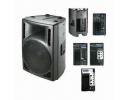 15-inch 2-way plastic PA speaker box, 12, 10, and 8 inch available - RJ-15